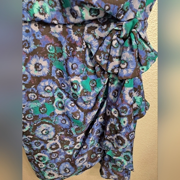 Vintage LC Lauren Conrad Abstract Print Mini Dress - Picture 3 of 7